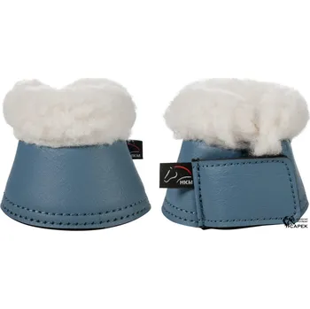 Koňské kamaše Zvony HKM -COMFORT SHETTY- - Modrá - Shetty