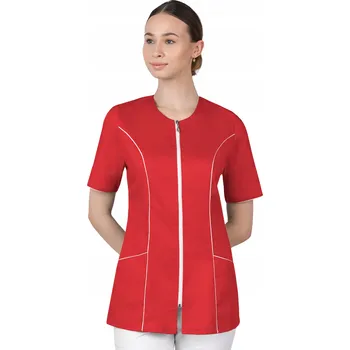 Podprsenka Dámská ochranná zástěra na zip s vícebarevným zdravotnickým sakem 173J vel. 40