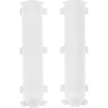 soklová lišta Vnitřní roh Cezar PVC 12 x 100, délka 1 cm, bílý