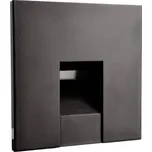 Deko Light Abdeckung eckig schwarz für Alwaid 930484 kryt