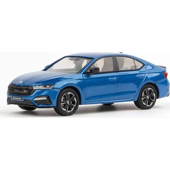 Plastikový model Abrex Škoda Octavia IV RS (2020) - Modrá Race Metalíza
