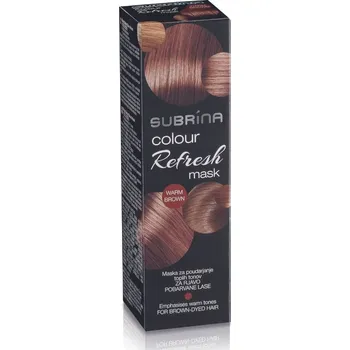 Vlasová regenerace Tónovací maska Subrina Teplá Hnědá 65 ml