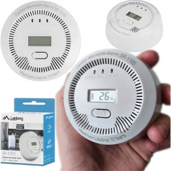 Zabezpečovací technika DETEKTOR OXIDU UHELNATÉHO HLÁSIČ OXIDU UHELNATÉHO - SENZOR S ŽIVOTNOSTÍ 10 LET