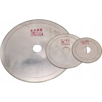 Vrták Diamantový kotouč 120 mm, otvor 20 mm, tloušťka 0,3 mm – na sklo a kámen