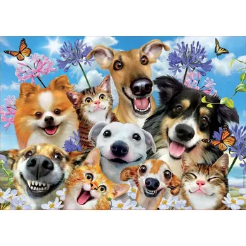 Puzzle Puzzle Zábava na Slunci 500 Dílů