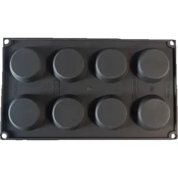 Martellato Silikonová forma Florentines - černá (8 ks)