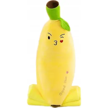 plyšák DEKA S POLŠTÁŘEM BANÁN PLYŠÁK PLYŠOVÁ HRAČKA 3v1 PLYŠOVÝ MAZLÍČEK PŘÍTULNÍČEK