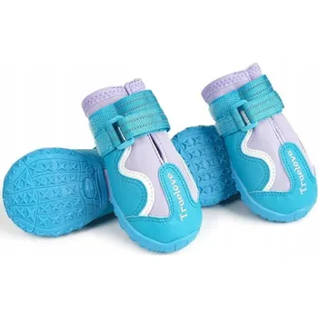 Obleček pro psa Profesionální boty pro psy Truelove Seasons 4ks modré - velikost 4 (M)