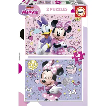 Puzzle Educa puzzle Minnie 2×48 dílků