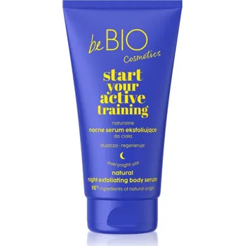 Tělový krém beBIO Start Your Active Training tělové sérum s exfoliačním účinkem 150 ml