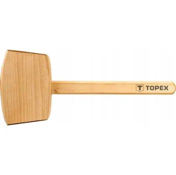 Kladivo Dřevěná palička Topex 02A050 500 g