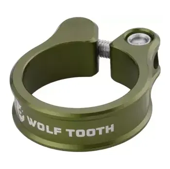 Sedlovka WOLF TOOTH sedlová objímka 31.8mm olive
