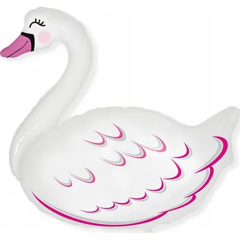 Balónek Fóliový balónek Labuť 61 cm - Narozeniny