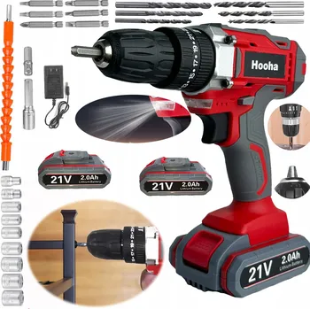 Aku Šroubovák Hooha, 21 V, Wiertarka/Aku Šroubovák Udarowa A0014