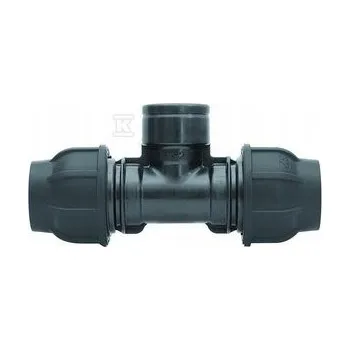 rozdělovač topení Gebo Plast T-rozdělovač VNITŘNÍ ZÁVIT 40x1"x40 pro PE 13044003