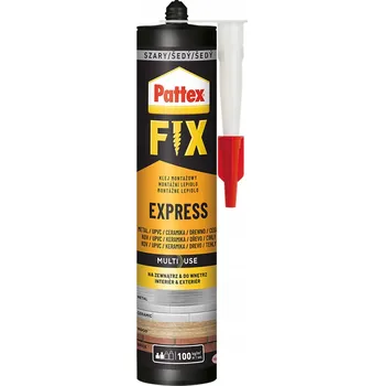 Průmyslové lepidlo ROZPOUŠTĚDLOVÉ RYCHLESCHNOUCÍ MONTÁŽNÍ LEPIDLO PATTEX FIX EXPRESS 375G