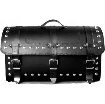 Kožený kufr, zadní motocyklový kufr K181