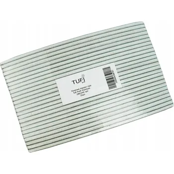Pilník na nehty TUFI profi PREMIUM šedý 180/240 grit 17,8 cm 25 ks (01