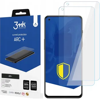 Pouzdro na mobilní telefon 2x Ochranná Fólie pro OnePlus Nord 2T 3mk ARC+