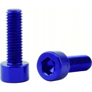 Košík na láhev Šrouby M5x15 mm Muqzi 2 ks košík na lahev na pití MODRÝ