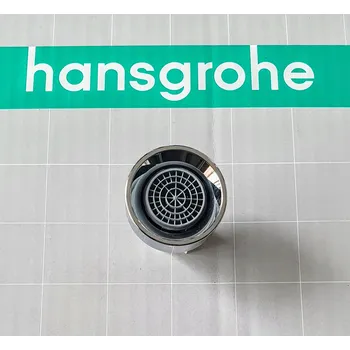 Vodovodní baterie Perlátor s vnějším závitem Hansgrohe M24x1 stříbrný