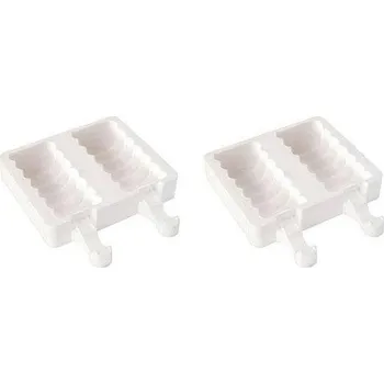 fomička na zmrzlinu FORMY na zmrzlinu na špejli silikonové monoporce SILIKOMART 4 ks K2