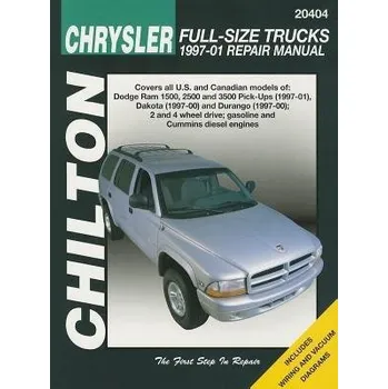 Cizojazyčná kniha Dodge Pick-Ups 97-01 (Chilton) - Haynes Publishing