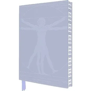 Cizojazyčná kniha Da Vinci: Vitruvian Man Artisan Art Notebook (Flame Tree Journals)