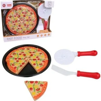 Dětská kuchyňka Pizza s doplňky, 17 cm