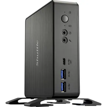 Stolní počítač Shuttle mini PC (HTPC) NC40U7 Intel® Core™ i7 1255U 4.7 GHz 32 GB RAM 1 TB SSD Intel ® Iris® XE Graphics Win 11 Pro CR-P