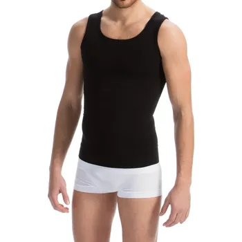 Pánské tílko Pánské stahovací tílko - na břicho, nátělník, pro muže - LORANE Barva: Černá, Velikost: XXL