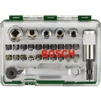 Bit Bosch Příslušenství - 27dílná sada bitů a nástrčných klíčů 2607017562