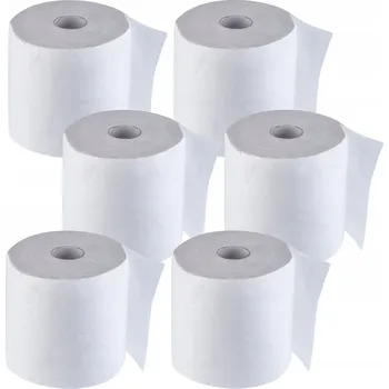 Papírový ručník Papírové utěrky celulóza Kadax v balení 6 ks bílé