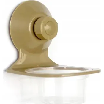 Miska pro psa Misky na krmný hmyz s přísavkou, jednotlivá, 7,5 x 11 cm, ZLATÁ