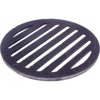 Rošt do krbu a kamen Litinový rošt kulatý do kamen, 230 mm (23 cm)