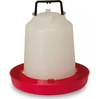 napáječka pro hospodářská zvířata Závěsná plastová napáječka pro slepice a další drůbež – 5 l