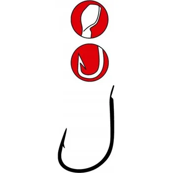 Rybářský háček Háčky na položenou, plavanou, s protihrotem Gamakatsu LS-2030B 25 ks