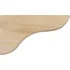 Držák na polici Walteco Dřevěná konzole 190 x 110 mm borovice přírodní