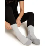 Dámské merino turistické ponožky ICEBREAKER Wmns Hike+ Light Crew, Ether/Alloy velikost: 35-37 (S)