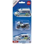 SIKU česká verze - set policejní sada 3 aut
