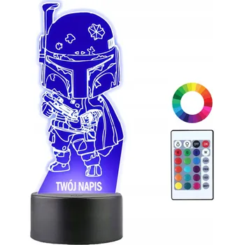 Lampička Plexido vícebarevná Noční lampa