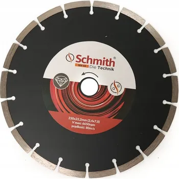 Řezný kotouč Diamantový kotouč Schmith SDC-01 115 x 22,2 mm