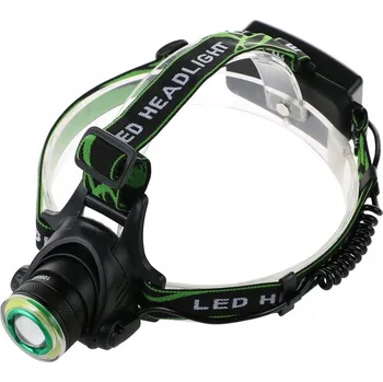 Čelovka Čelovka COB LED ZADNÍ ZOOM Čelová svítilna 2372