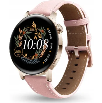 Řemínek na hodinky Řemínek JG Smart pro Huawei 20mm, růžový