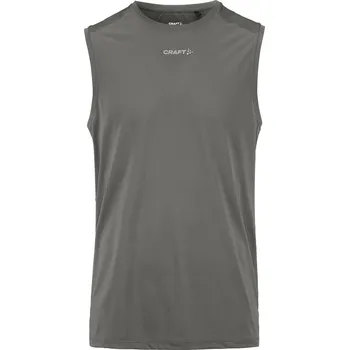 Pánské tílko Pánské Tílko CRAFT ADV ESSENCE SL TEE 2 M 1914794-985000 – Šedá XL