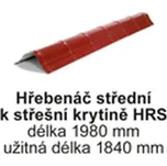 Hřebenáč střední HRS Accessories Polyestersat 25 (PE25) červená