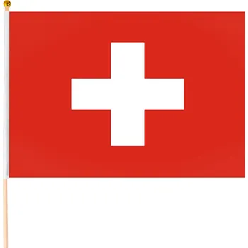 Vlajka Švýcarsko vlajka 45x30cm (švýcarská vlajka)