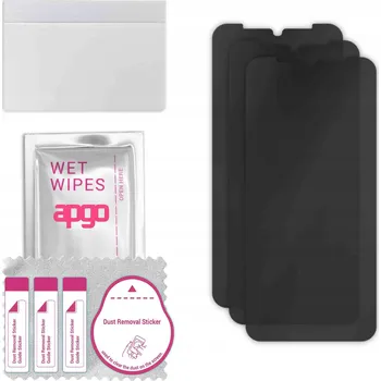 Vrták 3x Hybridní Sklo s Filtrem Soukromí pro Blackview BV9800, PRIVACY