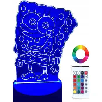 Lampička Plexido vícebarevná Noční lampa