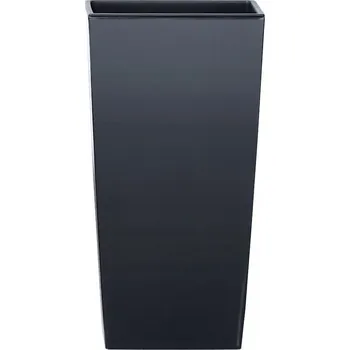 Květináč Šedý plast Květináč Prosperplast 19,5 cm x 19,5 x 37,5 cm